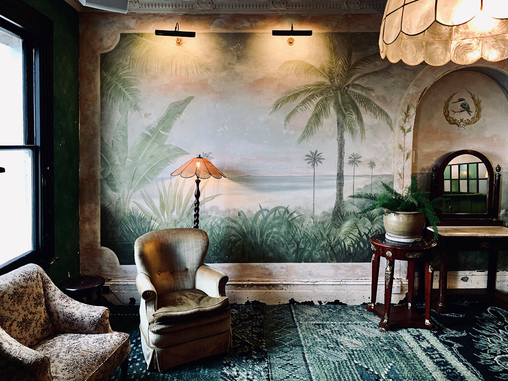 Mural painted at The Espy